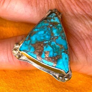 Turquoise and Silver Ring